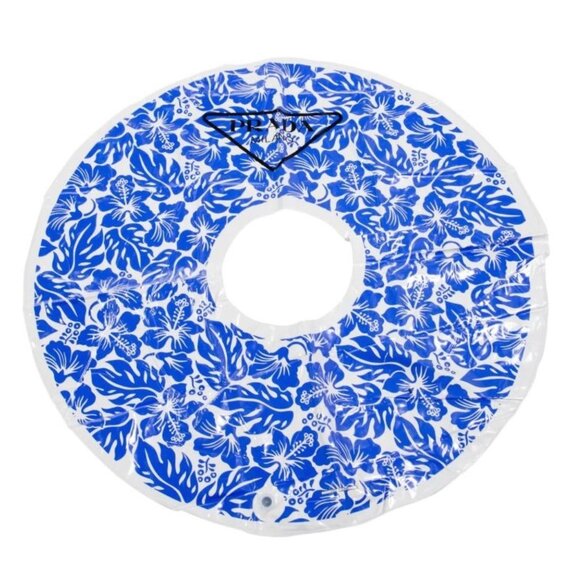 Prada Inner Tube Pool Float in Blue White - Picture 1 of 3